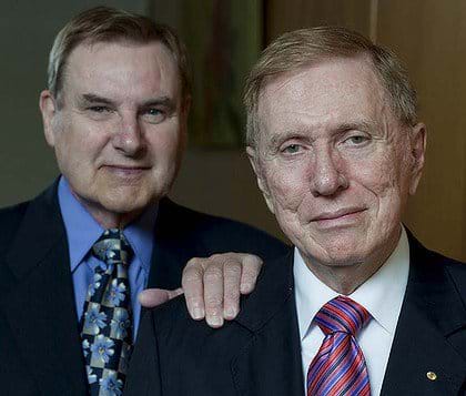 Michael Kirby and Johan van Vloten